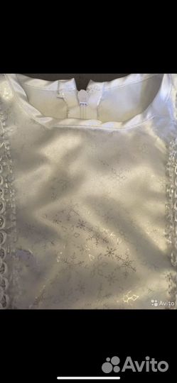 Платье «снежинка»