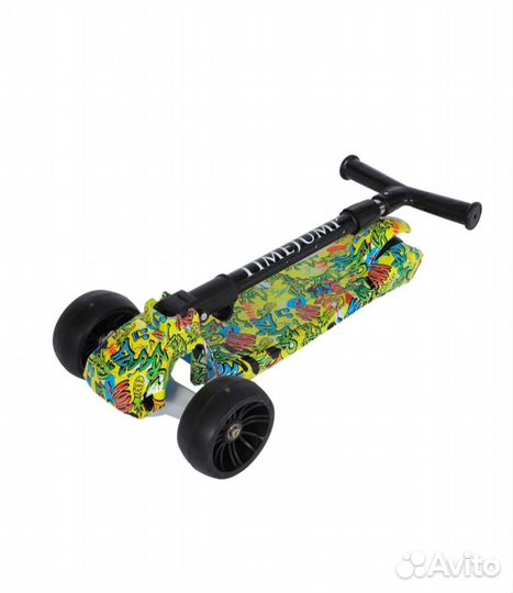 Самокат детский трехколесный бу