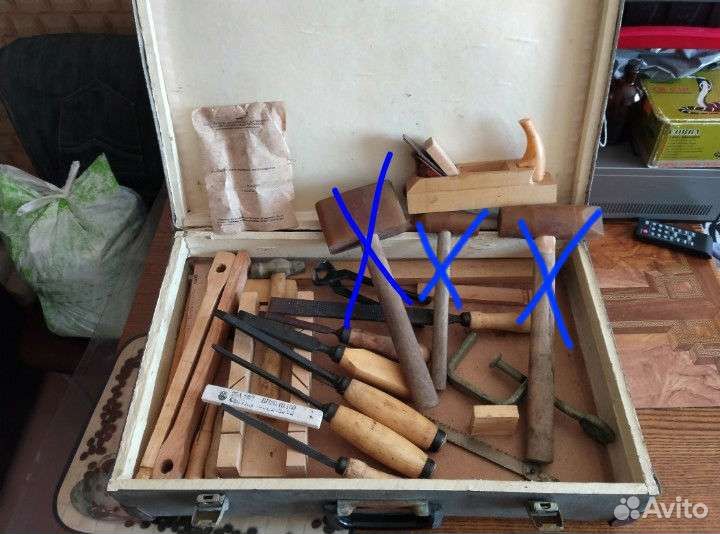 Столярный инструмент СССР (остаток)