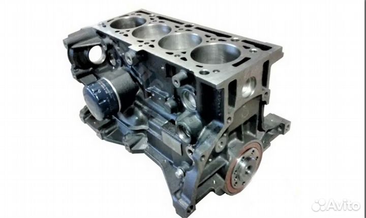 Блок цилиндров в сборе K4M 16v Ларгус Оригинал