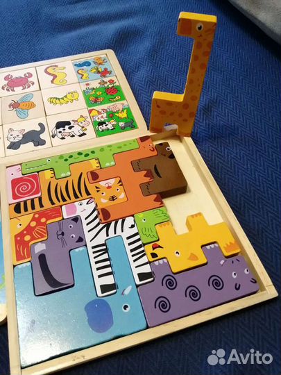 Развивающие деревянные игры
