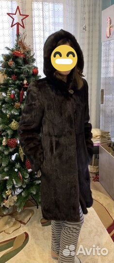 Натуральная норковая шуба