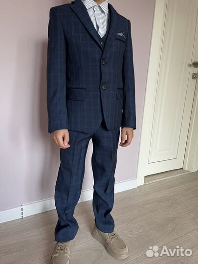 Школьный костюм для мальчика 128