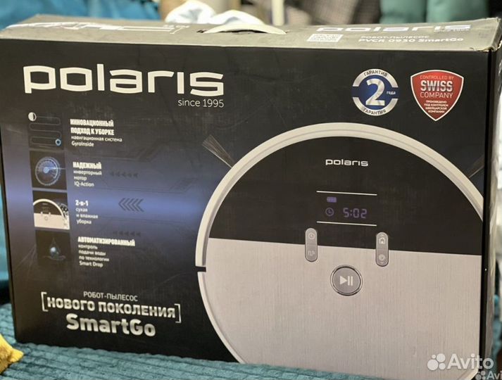 Робот пылесос polaris pvcr 0930 smartGo