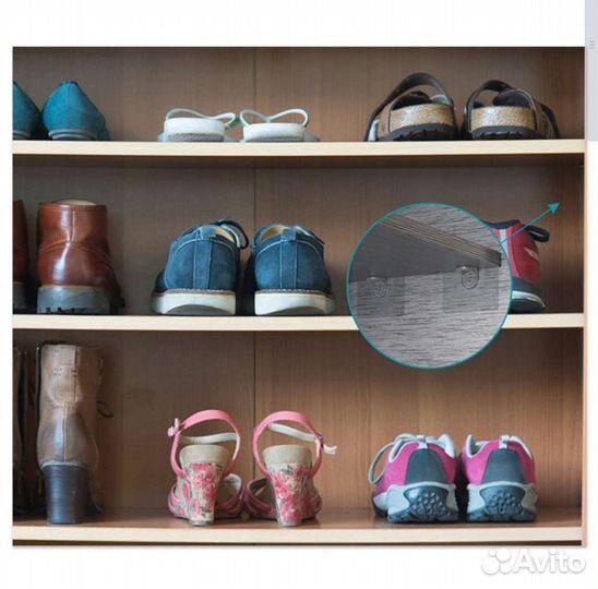 Держатели для полок самоклеящиеся