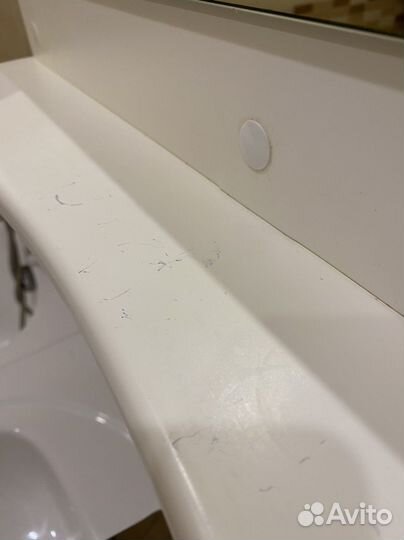 Тумба для ванной с зеркалом