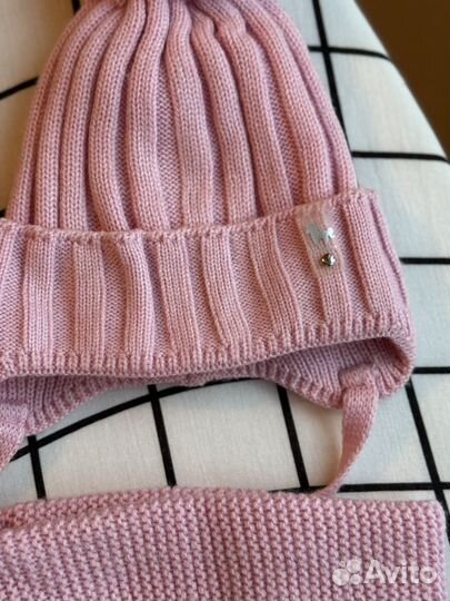 Шапка и снуд весна/осень