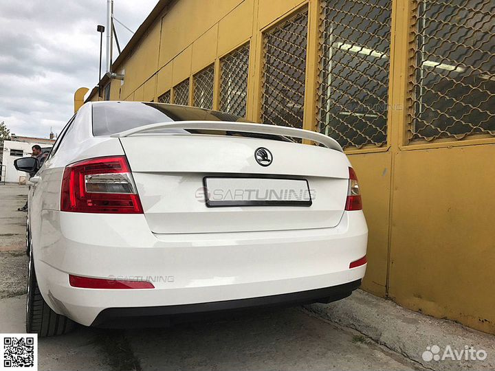 Спойлер Октавия рс Шкода А7 Skoda Octavia A7 RS