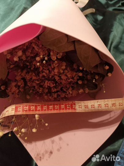 Букет из сухоцветов.Гортензия