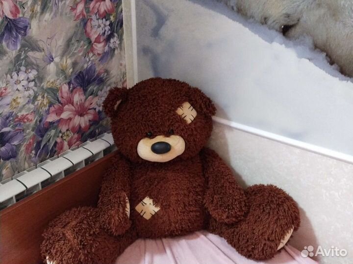 Плюшевый медведь новый