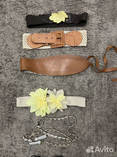 Ремни, платье