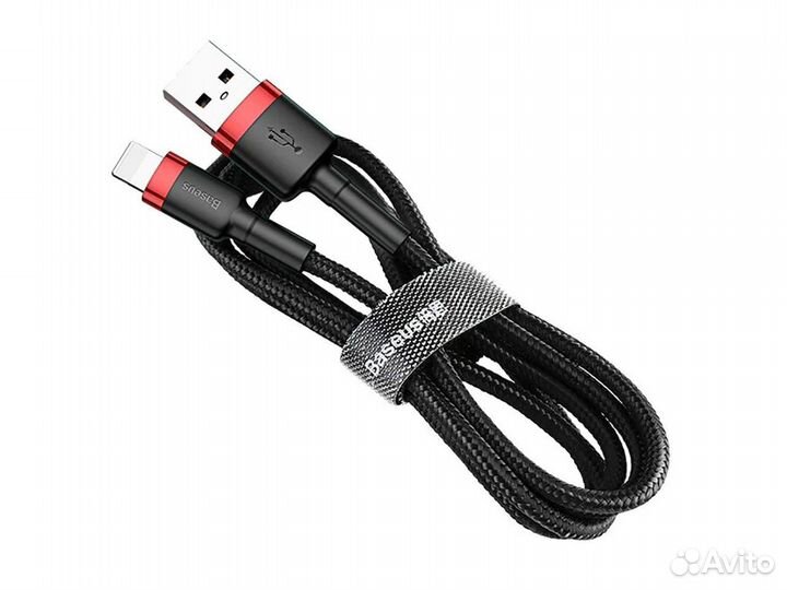 Кабель baseus Cafule, Lightning, 1 м