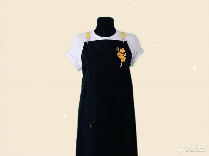 Фартук для флориста с логотипом