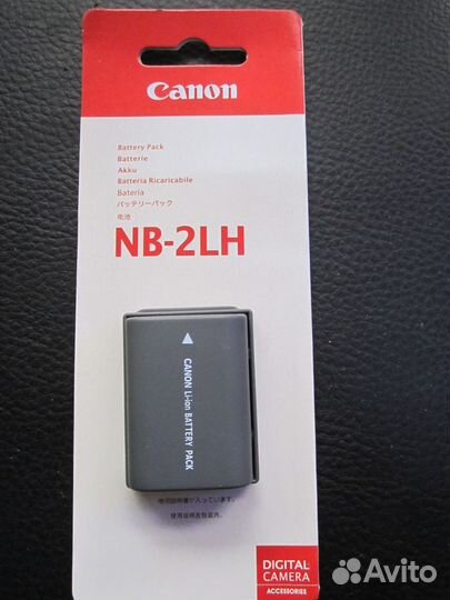 Аккумуляторы для фото и видеокамер canon