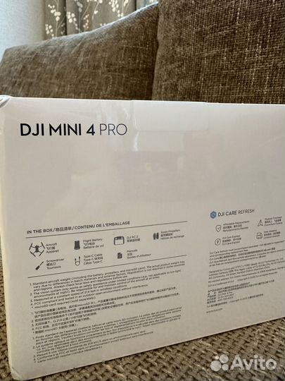 Квадрокоптер dji mini 4 pro