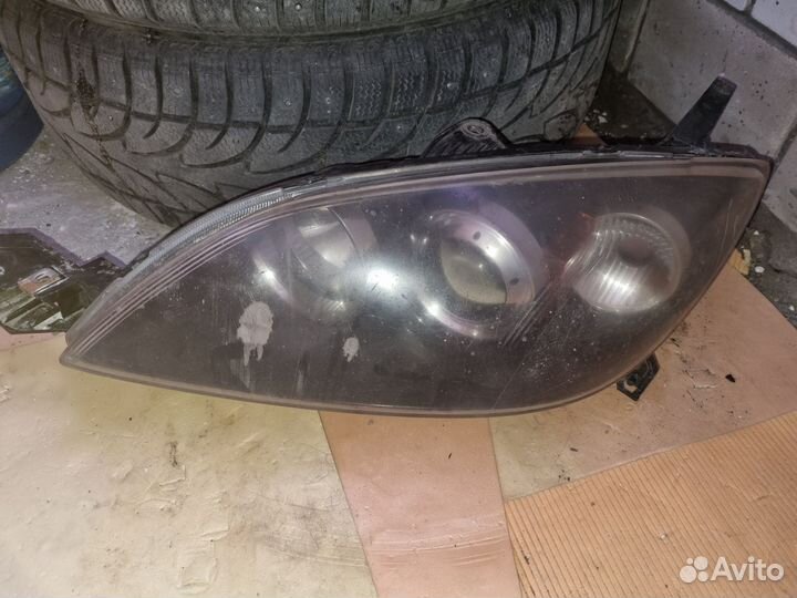 Фары на mazda 3 bk
