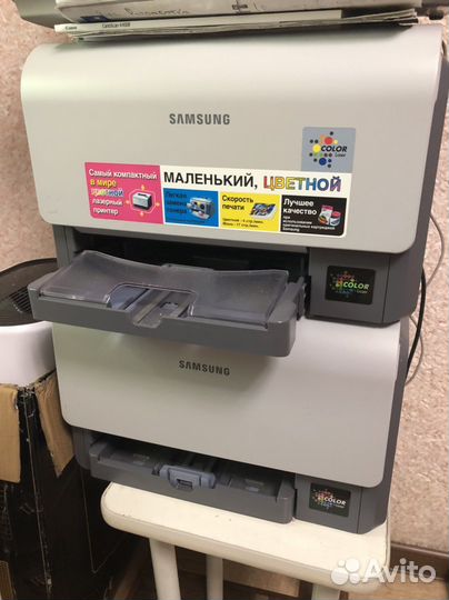 Продаю два цветных принтера samsung clp-300