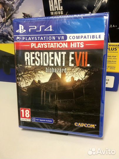 PS4 Resident Evil VII Biohazard 7 2017 RS VR Хиты