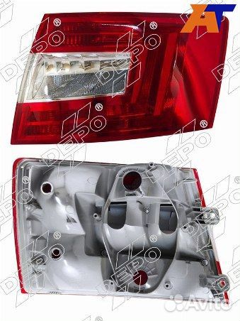 Фонарь задний skoda octavia 13-20