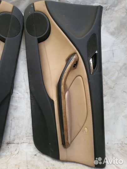 Обшивка дверей (комплект) BMW 3 E46 2.5 Бензин