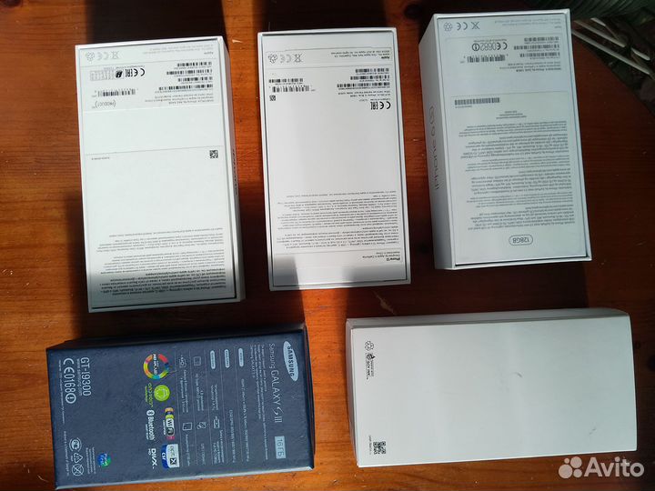 Коробка от телефона iPhone, Samsung