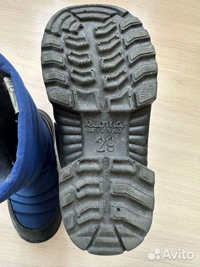 Сапоги детские зимние б/у