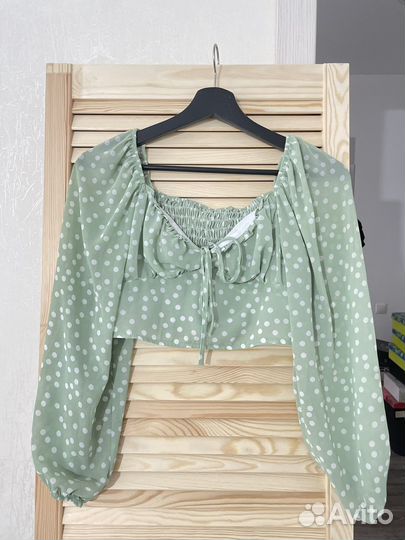 Блузка укороченная