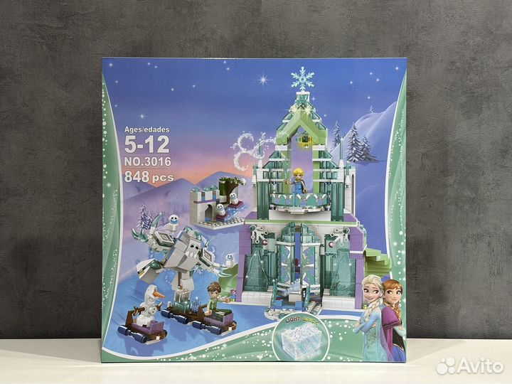 Волшебный ледяной замок Эльзы