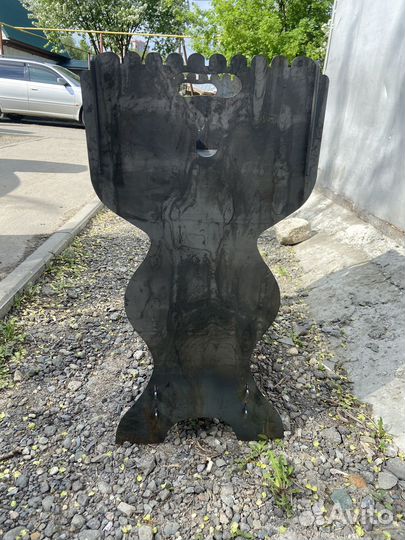 Мангал высокий