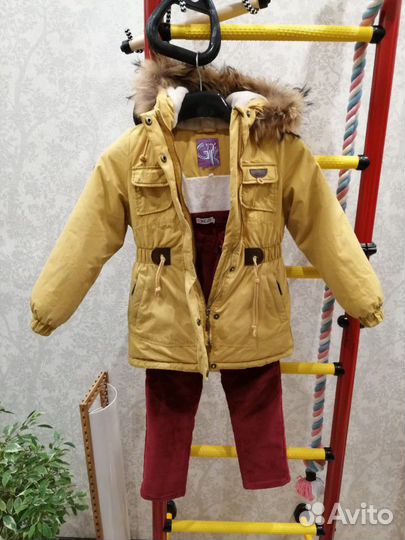 Пуховик-парка (зима) на девочку