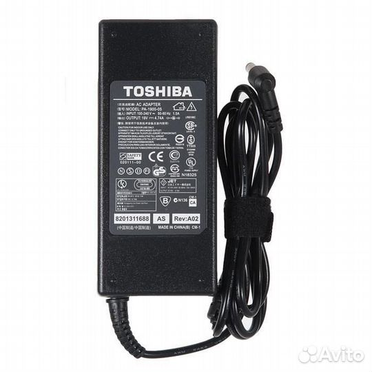 Блок питания Toshiba 19V/4.7A 5.5x2.5 mm