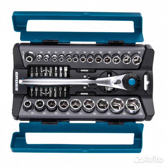 Набор торцевых головок 41 предмет Gross Арт 14143
