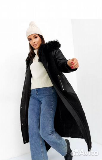 Женское зимнее пальто 54-58 новое