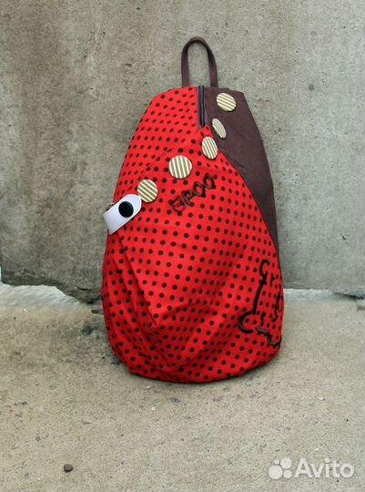 Рюкзак женский холщовый