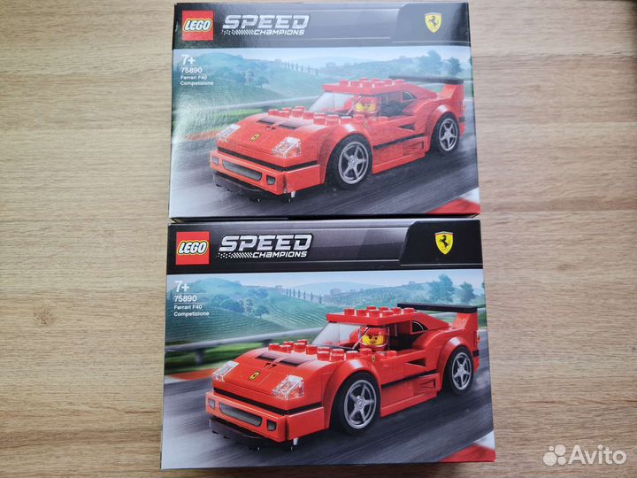 Новый Lego 75890 Ferrari F40 Competizione