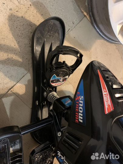 Снегокат со спинкой