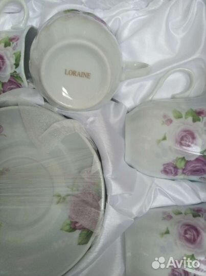 Сервиз чайный. Новый. Фарфор
