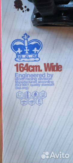 Доска для сноуборда atom, крепления Atom