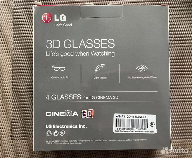 3D-очки LG AG-F310