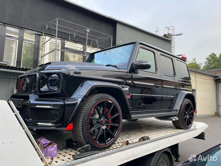 Брабус молдинги на двери на Brabus G63