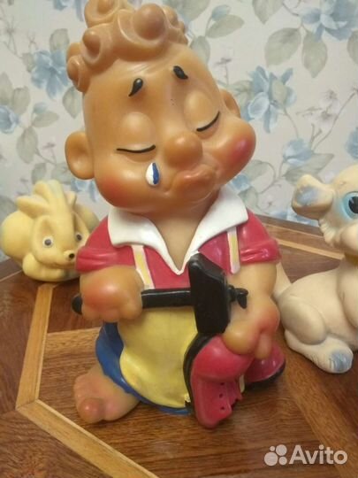 Резиновые игрушки СССР