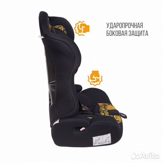 Детское автокресло 9 до 36 кг zlatek 