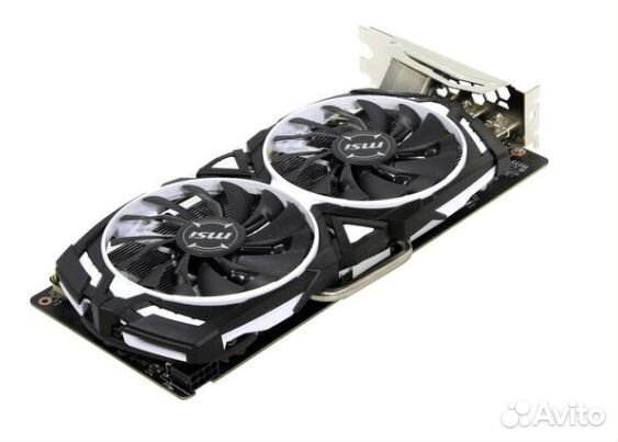 Видеокарта PCI-E MSI GeForce GTX 1060 armor OC