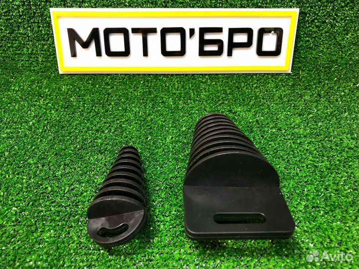 Заглушка, затычка глушителя для мойки мотоцикла