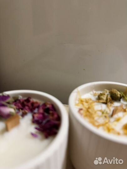 Ароматическая свеча ручной работы