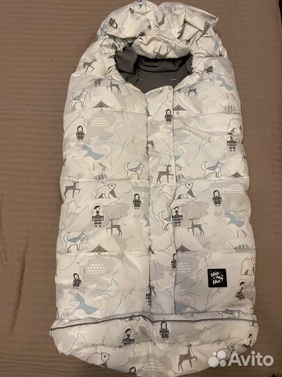 Зимний конверт в коляску мимими