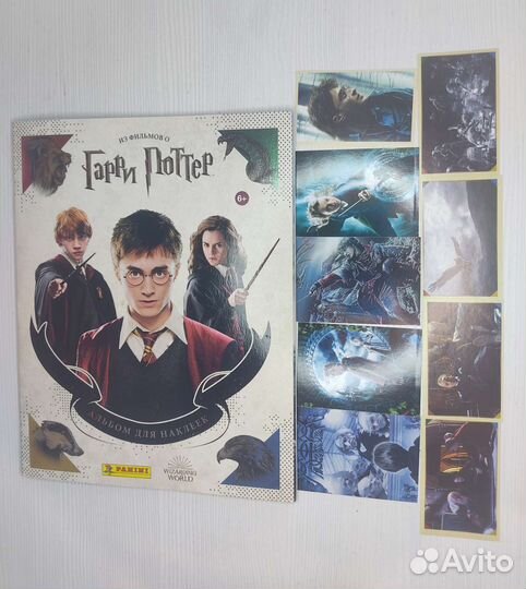 Наклейки panini from the film of harry potter