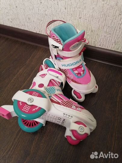 Роликовые коньки детские раздвижные