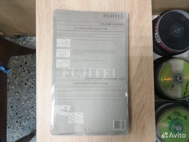 Чистящий диск cd dvd