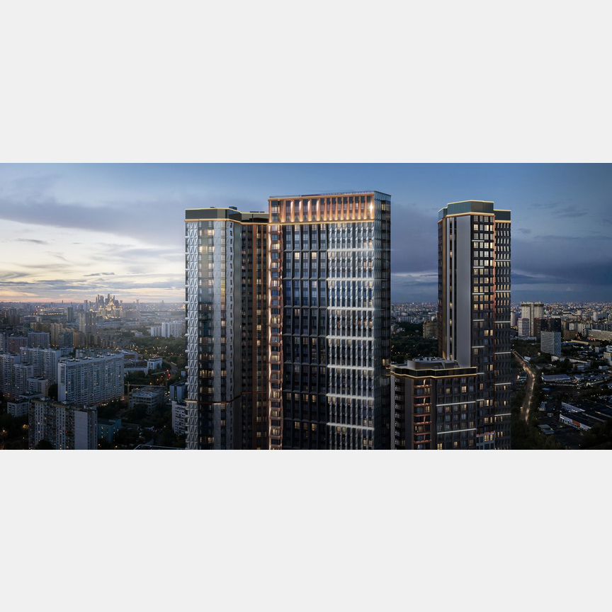 2-к. квартира, 98 м², 26/50 эт.